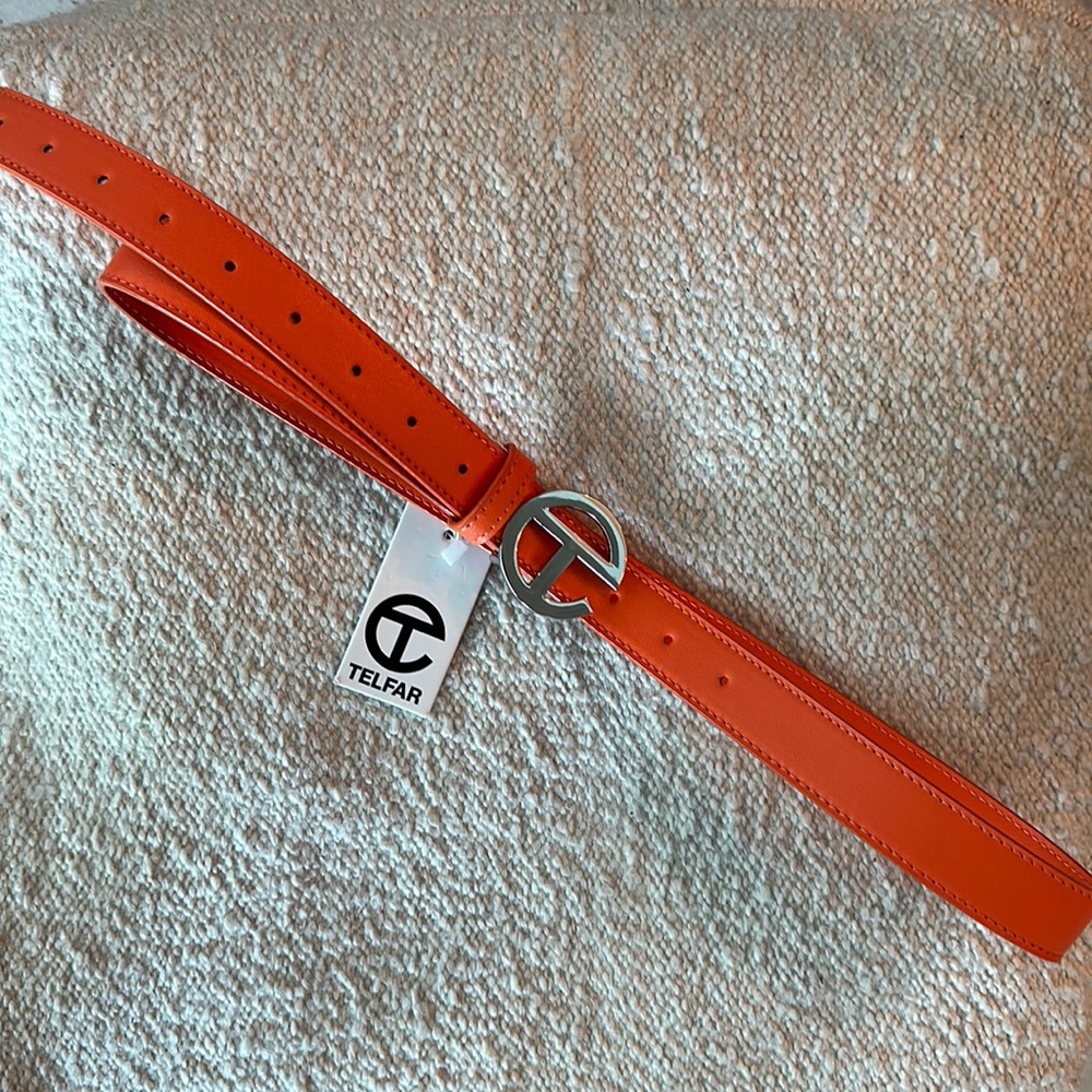 Orange Telfar belt